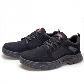 Men Breathable Soft Sole Comfy Non Slip Outdoor Casual Labor Safety Shoes